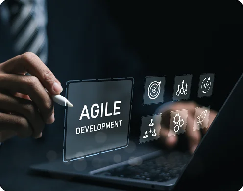 Business collaboration skyline