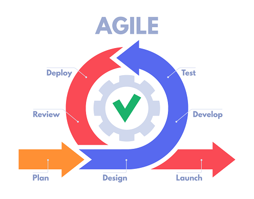 Developer at workstation